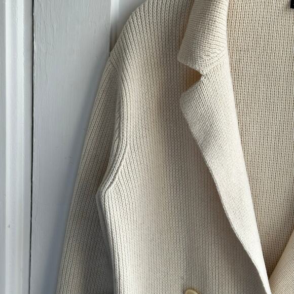 J Crew Double Breasted Sweater Blazer Jacket - Picture 5 of 10